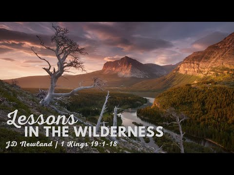 Lessons In The Wilderness | 1 Kings 19:1-18 | JD Newland