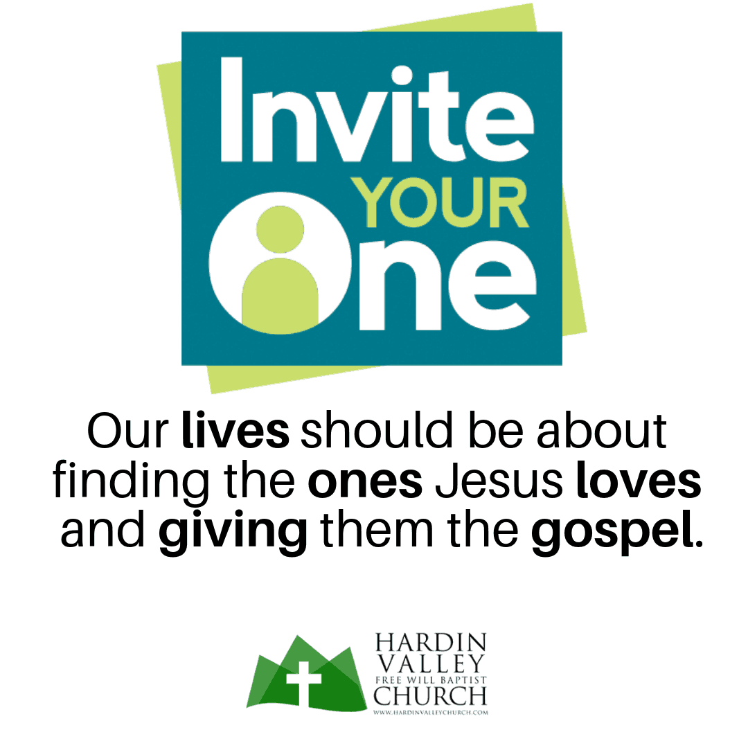 Find Your One – Who Will You Invite to Know Christ?