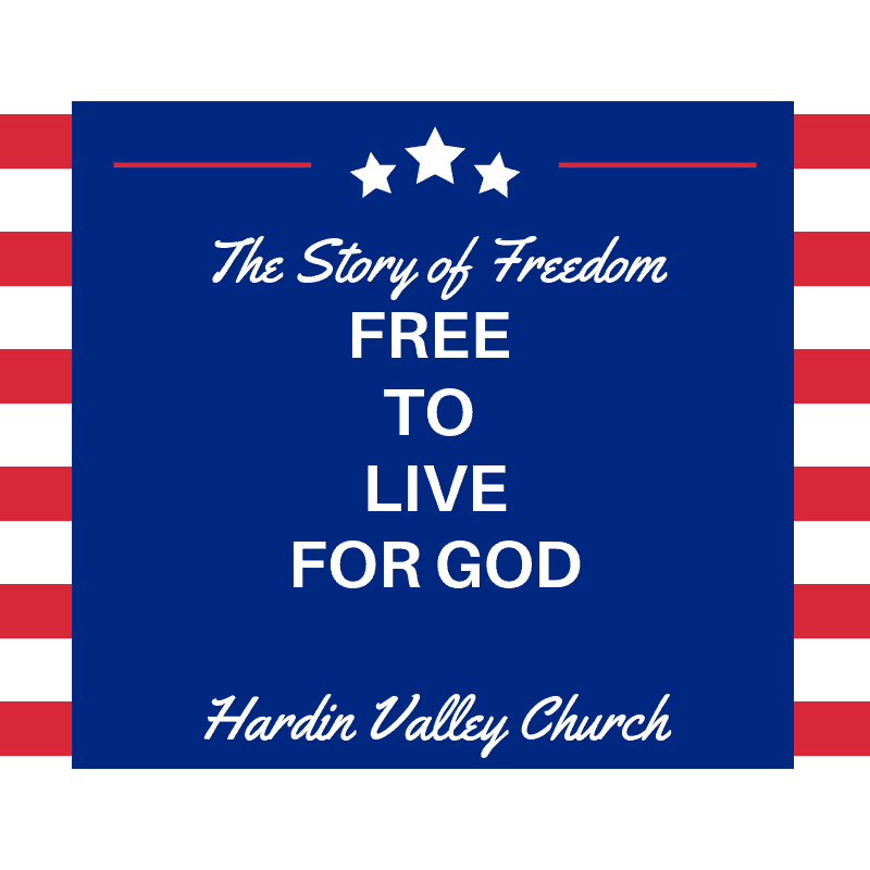 Story of Freedom – Free to Live for God