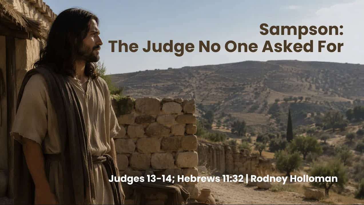 Samson – The Judge No One Asked For | Judges 13-14; Hebrews 11:32